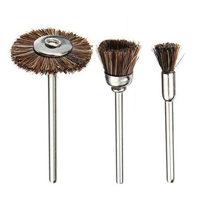 Brass Wire Wheels, 3 Pcs Brass Wire Wheels, Rust Removal Tool