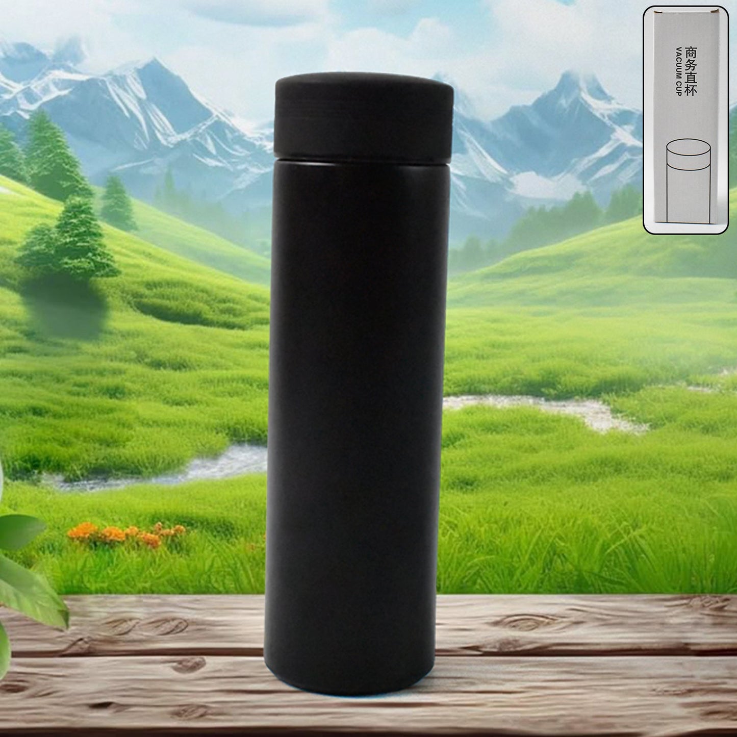 Vacuum Stainless Steel Double Wall Water Bottle (500 ML Aprrox)