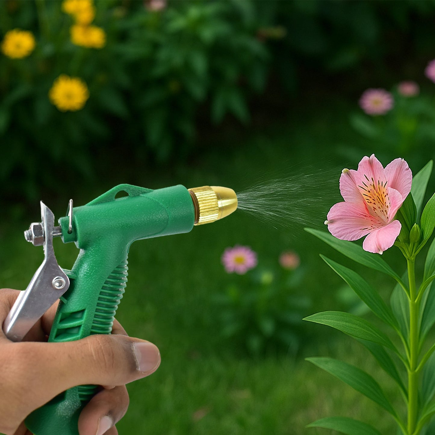 Durable Hose Nozzle Water Lever Spray Gun