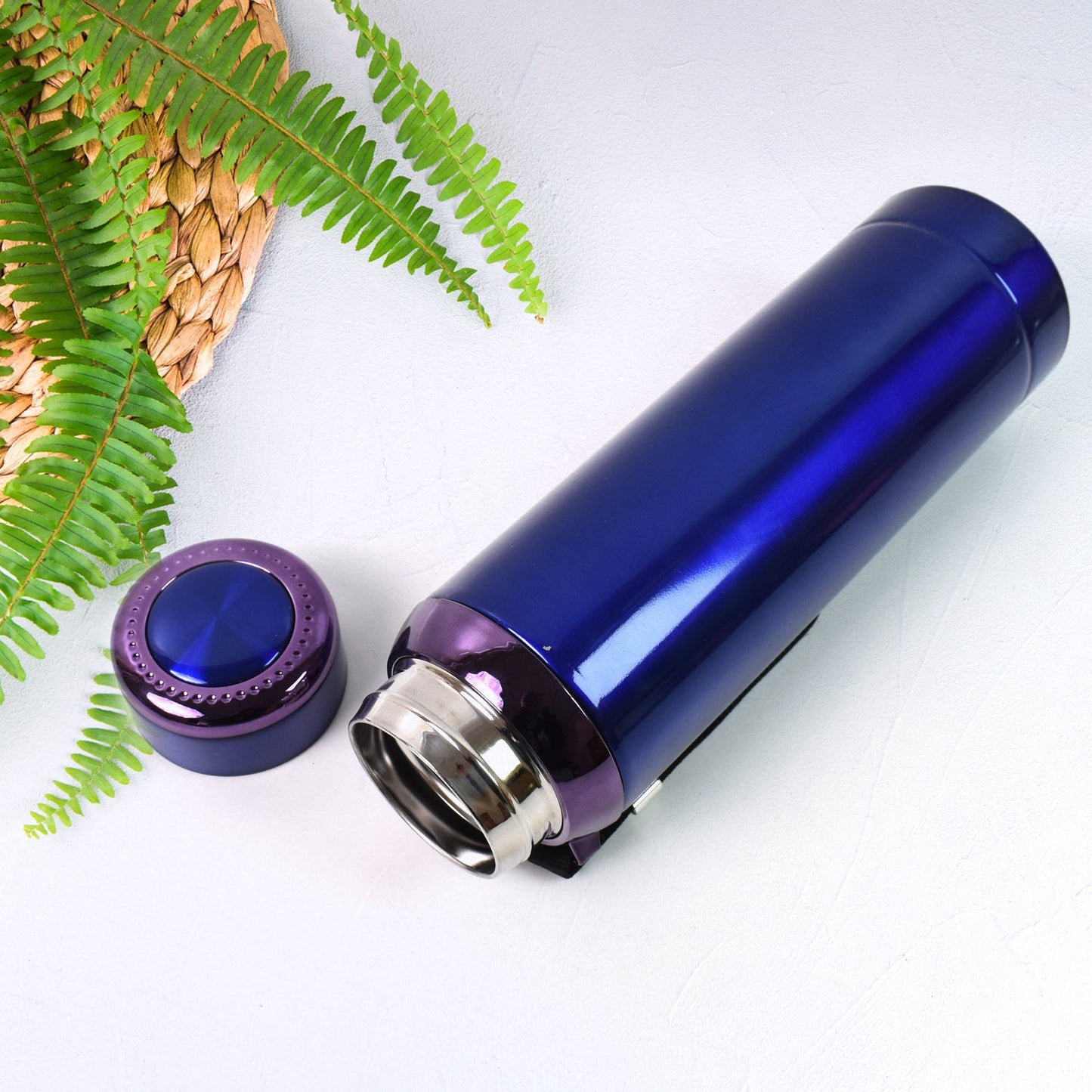 Vacuum Insulated Stainless Steel Bottle, Double walled (Approx 1000 ML / 1 Pc / Mix Color)