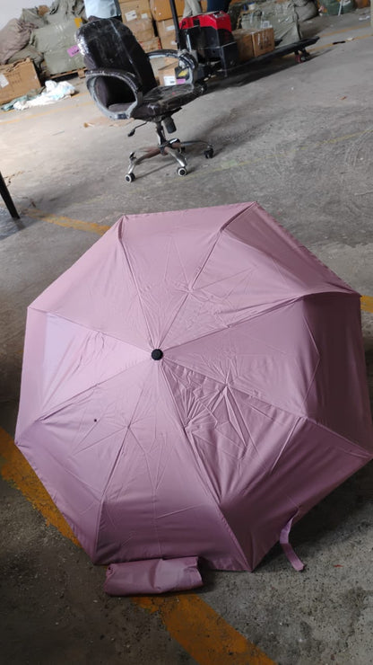 3-Fold Umbrella Summer Sun and Rain Protection Foldable Cute Umbrella || UV Protection Rain Sun Umbrella || Travel Accessories || Umbrella for Children, Girls, and Boys (1 Pc)